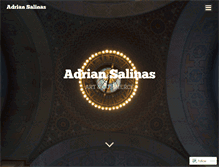 Tablet Screenshot of adriansalinas.com